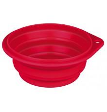 Миска Trixie Travel Bowl для собак дорожня, силікон, 1 л (25012) фото
