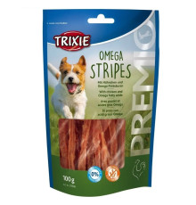 Лакомство для собак Trixie Premio Omega Stripes, с курицей, 100 г (31536)