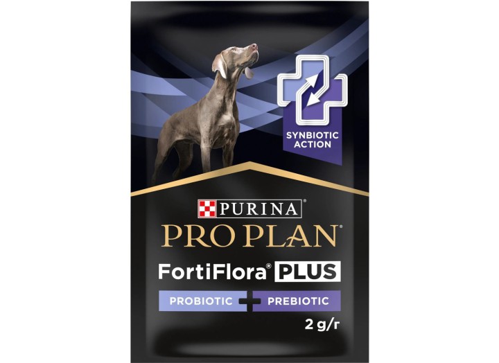 Purina Veterinary Diets FortiFlora Plus пробиотик с пребиотиком для собак и щенков 30х2г