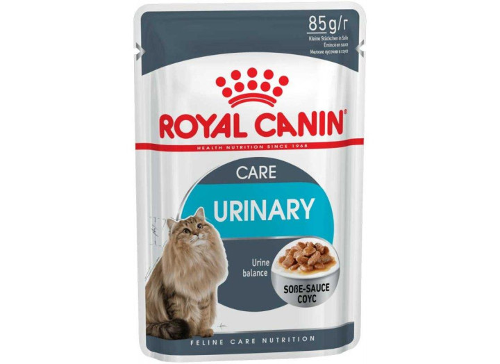 Royal Canin Urinary Care Gravy для кошек кусочки в соусе 12x85 г