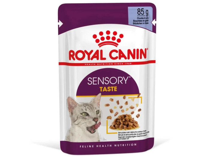 Royal Canin Sensory Taste in Jelly в желе для кошек 12х85 г