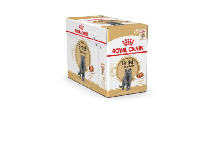 Royal Canin British Shorthair для котів породи британська короткошерстна 12х85 г