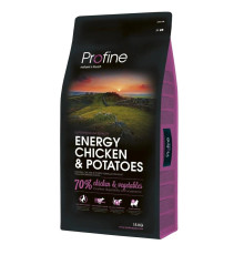 Profine Energy Chicken Potatoes для собак з куркою 15 кг