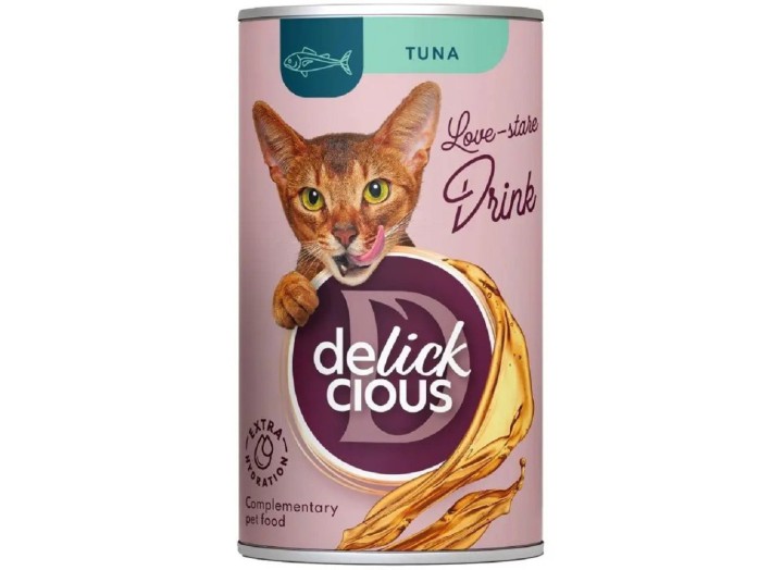 Delickcious (Делішес) напій Tuna для котів з тунцем 140 гр