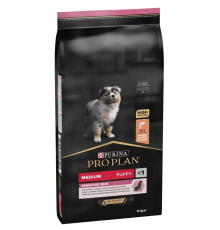 Purina Pro Plan Puppy Medium Sensitive Salmon для цуценят з лососем 12 кг