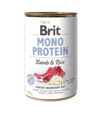 Brit Mono Protein Dog з ягням та рисом 400 г фото