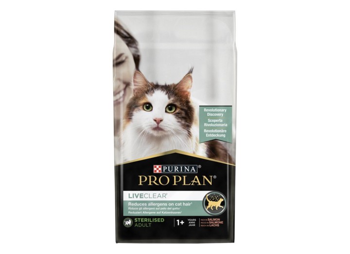 Purina Pro Plan LiveClear Sterilised Salmon для кішок стерилізованих з лососем 1.4 кг