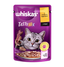 Whiskas Tasty Mix пауч для кошек с ягненком и индейкой в соусе 28*85 г фото