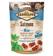 Лакомство для кошек Carnilove Cat Semi Moist Snack, лосось и мята 50 г (100410)