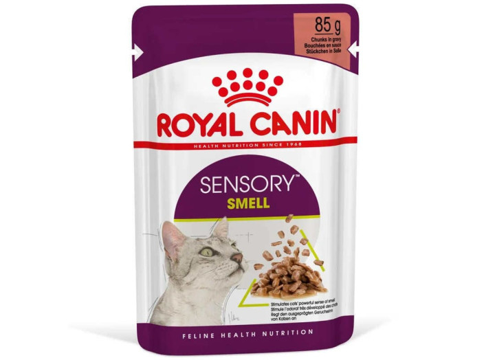 Royal Canin Sensory Smell in Gravy в соусе для кошек 12х85 г