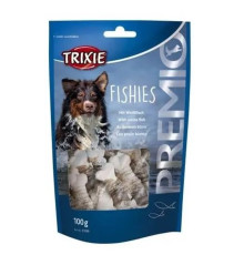 Лакомство для собак Trixie Premio Fishies, косточка с рыбой, 100 г (31599)