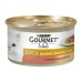 Gourmet Gold для кішок з качкою та індичкою, шматочки в підливі 24x85 г