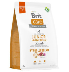 Brit Care Hypoallergenic Junior Large для цуценят з ягням 3 кг