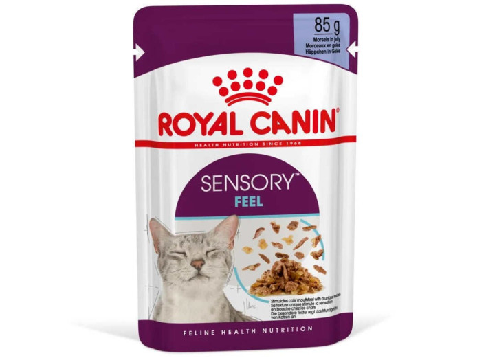 Royal Canin Sensory Feel in Jelly в желе для кошек 12х85 г