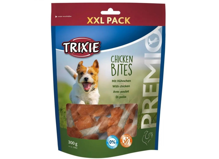 Лакомство для собак Trixie Premio Chicken Bites XXL Pack, с курицей, 300 г (31802)