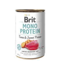 Brit Mono Protein Dog з тунцем та солодкою картоплею 400 г фото