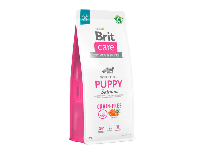 Brit Care Grain-free Puppy Salmon для цуценят з лососем 3 кг