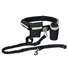 Поводок Trixie Waist Belt with Leash для собак с поясом, нейлон, 1-1,35 м (1275) фото