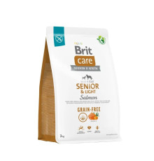 Brit Care Grain Free Senior & Light Salmon для собак з лососем 3 кг