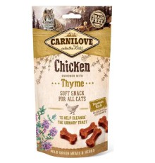 Лакомство для кошек Carnilove Cat Semi Moist Snack, курица и тимьян 50 г (111376)