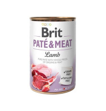 Brit Pate Meat Dog для собак паштет з ягням 400 г фото