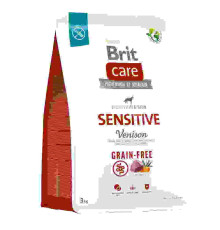 Brit Care Dog Grain-free Sensitive для собак с чувствительным пищеварением с олениной 3 кг