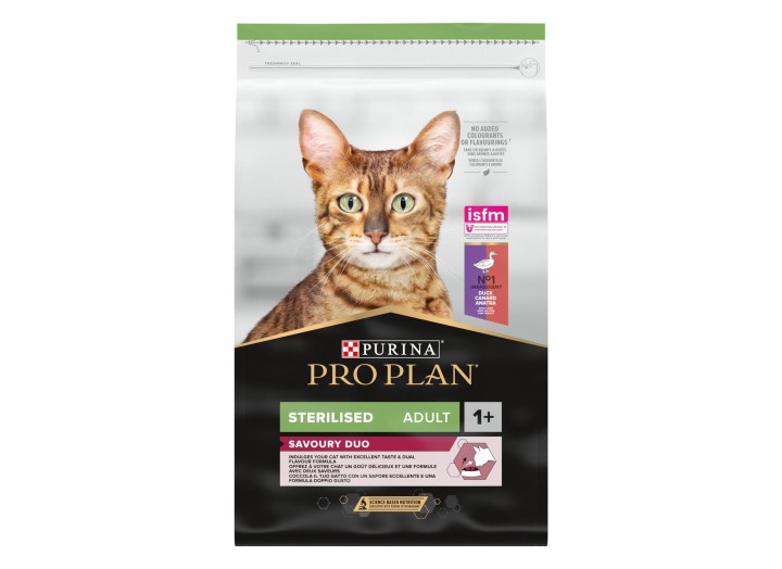 Purina Pro Plan Cat Adult Sterilised Duck для стерилізованих кішок з качкою 10 кг