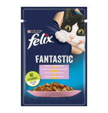 Влажный корм для кошек Felix Fantastic с форелью и зелеными бобами 26*85 г фото