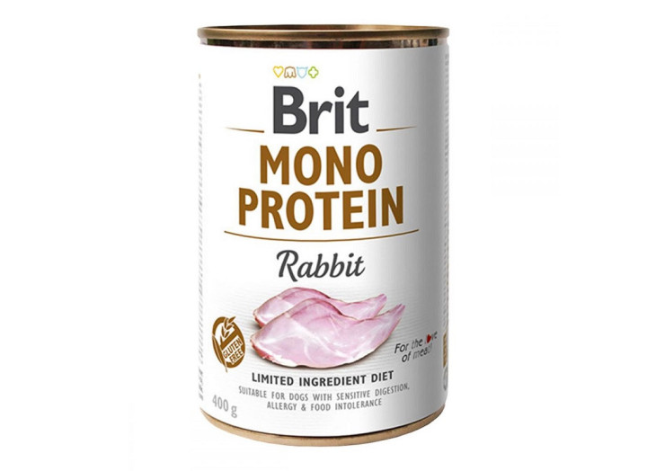 Brit Mono Protein Dog із кроликом 400 г