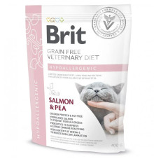 Brit VD Cat Hypoallergenic для кішок з лососем 400 г