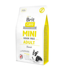 Brit Care Mini Grain Free Adult Lamb для собак з ягнятком 7 кг