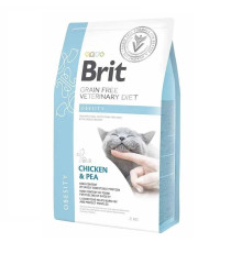 Brit VD Obesity Cat для кішок з куркою 2 кг