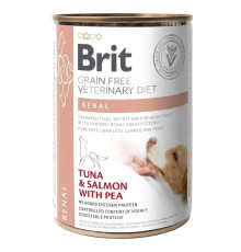 Brit VD Renal Cans для собак з лососем 400 г