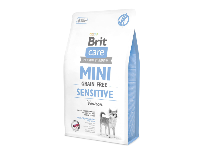 Brit Care Mini GF Sensitive для собак з оленіною 2 кг