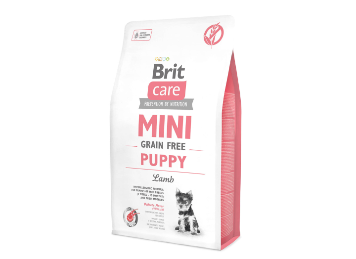 Brit Care Mini GF Puppy Lamb для собак з ягнятком 7 кг
