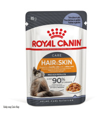 Royal Canin Hair & Skin Care wet in jelly в желі для котів 12х85 г