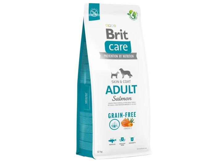 Brit Care Dog Grain-free Adult Salmon для собак малых и средних пород с лососем 12 кг Brit Care Dog Grain-free Adult Salmon для собак малых и средних пород с лососем 12 кг