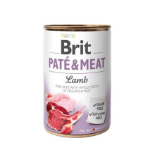 Brit Pate Meat Dog для собак паштет з ягнятком 400 г
