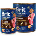 Brit Premium by Nature з ягнятком та гречкою для собак 400 г