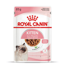 Royal Canin Kitten Instinctive Gravy для кошенят у соусі 12х85 г