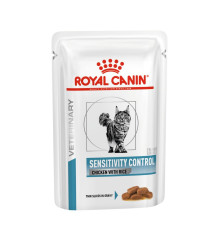Royal Canin Sensitivity Control Pouches для кішок при харчових алергіях 12х85 г