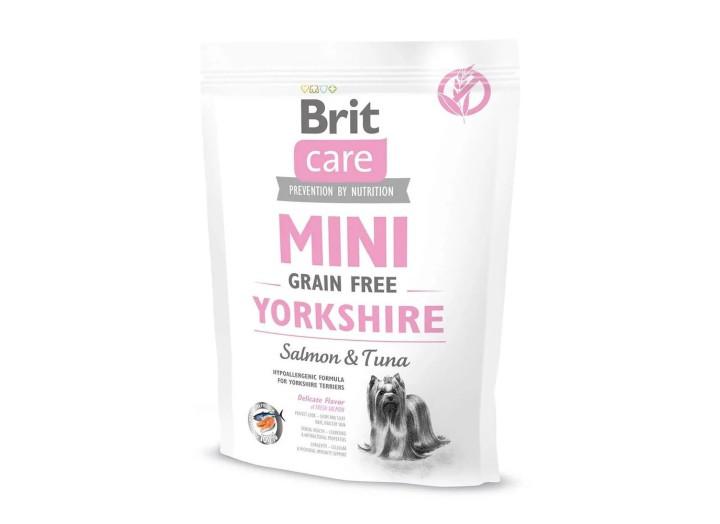 Brit Care Grain Free Yorkshire для собак з лососем та тунцем 400 г Brit Care Grain Free Yorkshire для собак з лососем та тунцем 400 г
