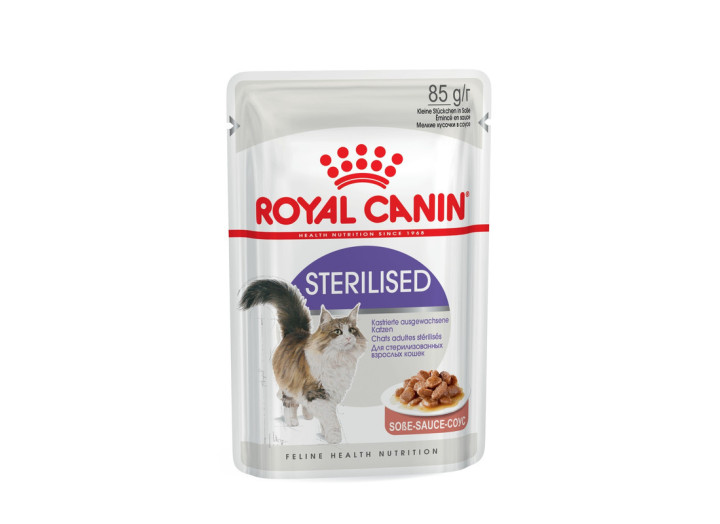 Royal Canin Sterilised Sauce у соусі для стерилізованих кішок 12х85 г