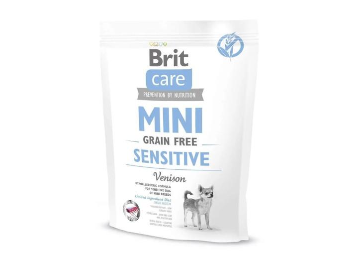 Brit Care Mini GF Sensitive для собак з олениною 400 г Brit Care Mini GF Sensitive для собак з олениною 400 г