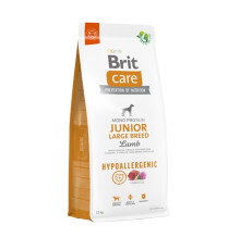 Brit Care Hypoallergenic Junior Large для цуценят з ягнятком 12 кг