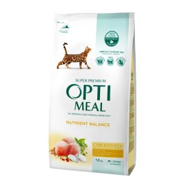 Optimeal Chicken для кішок з м'ясом курки 1.5 кг