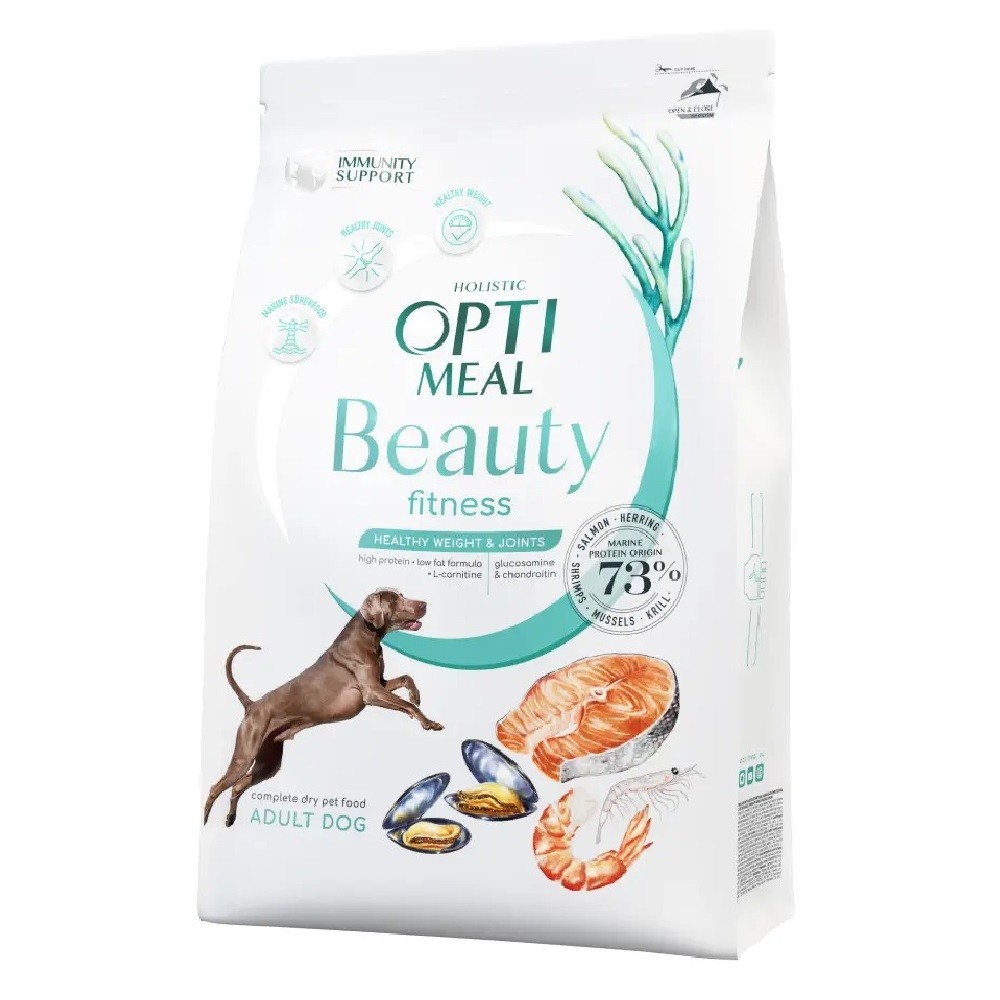 Optimeal Dog Beauty Fitness для собак підтримки здоров'я суглобів 1.5 кг