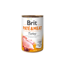 Brit Pate Meat Dog для собак паштет з індичкою 400 г