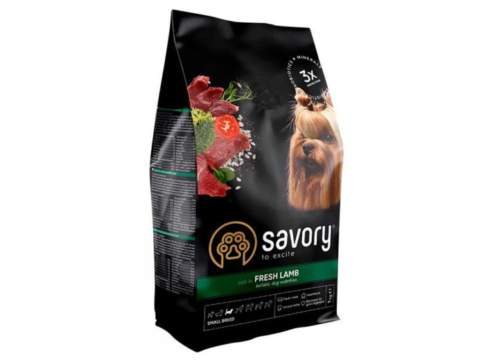 Savory Small Lamb для собак малих порід з ягнятком 1 кг