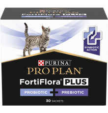 Purina Veterinary Diets FortiFlora Plus пробіотик з пребіотиком для котів та кошенят 30х1г